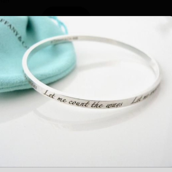 Authentic Tiffany & co let me count bangle - Picture 2 of 5